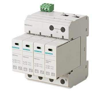 Siemens Verteilerschrank-Überspannungsschutz Elektroinstallation 50 kA 1 St.