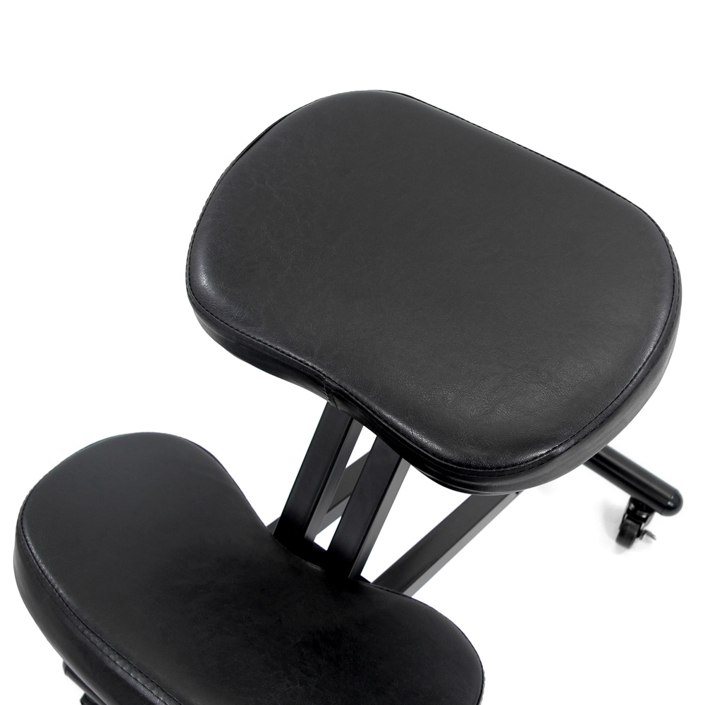 B-Ware Hjh Office Kniestuhl Kniehocker Orthoni Mit Gasfeder Pu Schwarz Stuhl Möbel681