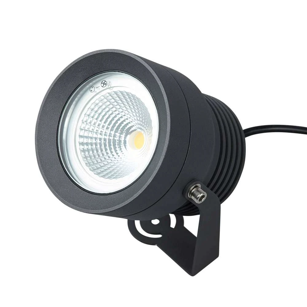 Projecteur LED extérieur Lucande de qualité B, modèle Irina, en aluminium, 1 lampe