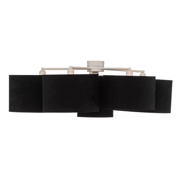 Euluna Lodge Deckenleuchte Schwarz Gold Deckenlampe Lampe Leuchte Spot Licht B-Ware - 5905317601894