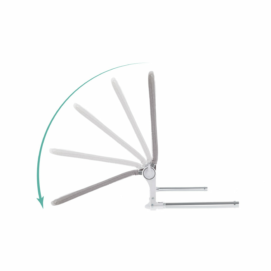 Barrière de lit Fillikid pour lit enfant/lit bébé, barrière de sécurité, protection antichute, barrière de protection G61 (grade B)