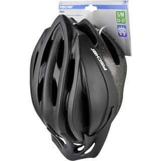 Fischer Fahrrad City-Helm Schutzhelm Fahrradhelm Radhelm Shadow S/M Schwarz