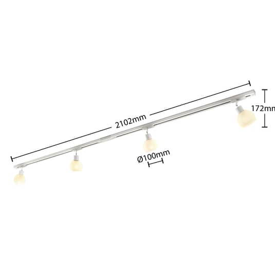 Lindby Jeanit 1 Phasen Led Schiene Weiß Deckenlampe Deckenlampe Lampe Leuchte B-Ware - 4251096593488