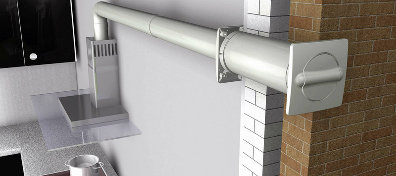Wallair N37217 Energiespar Mauerkasten Kunststoff Rohr D 150 Mm Defektware D-Ware