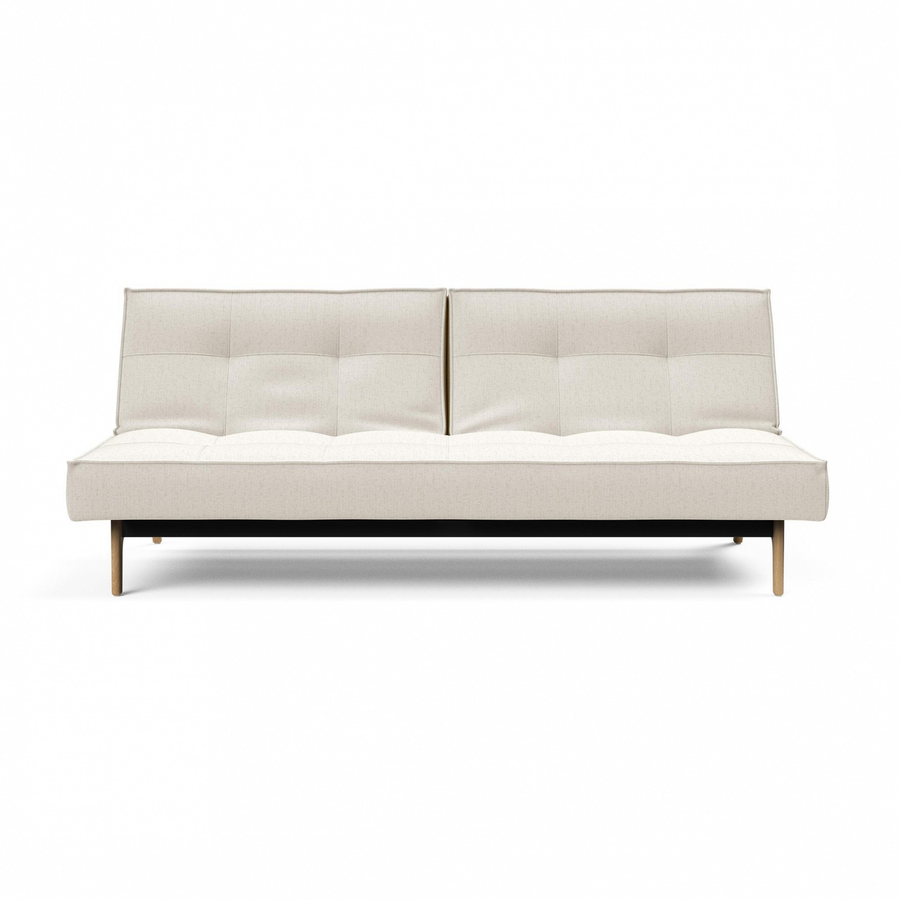 Splitback Schlafsofa Sofa Klappcouch Couch Schlafcouch Designcouch 210x90cm Weiß B-Ware - 5700110955409