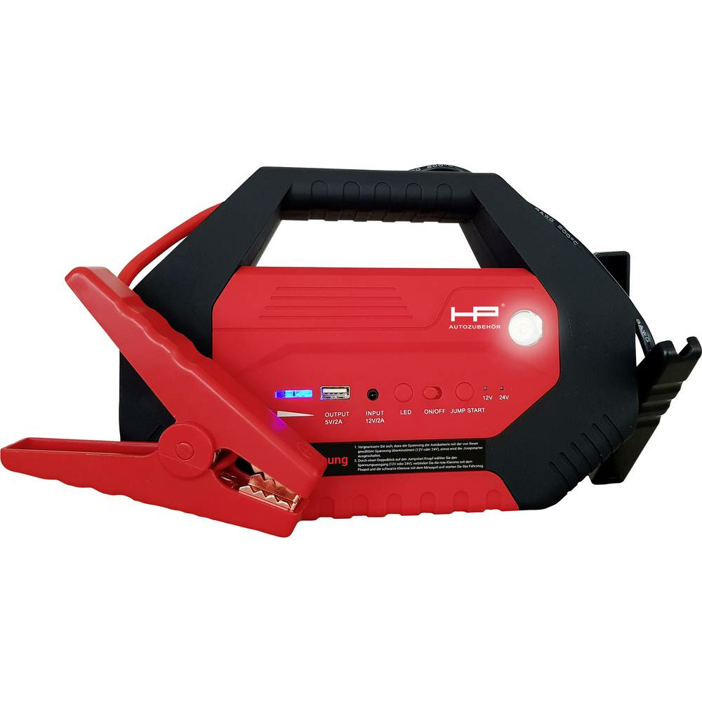 B-Ware Hp Autozubehör Power Pack Starthilfe Powerstation 1000 A 24 Ah 12/24 V Bis 12 Liter