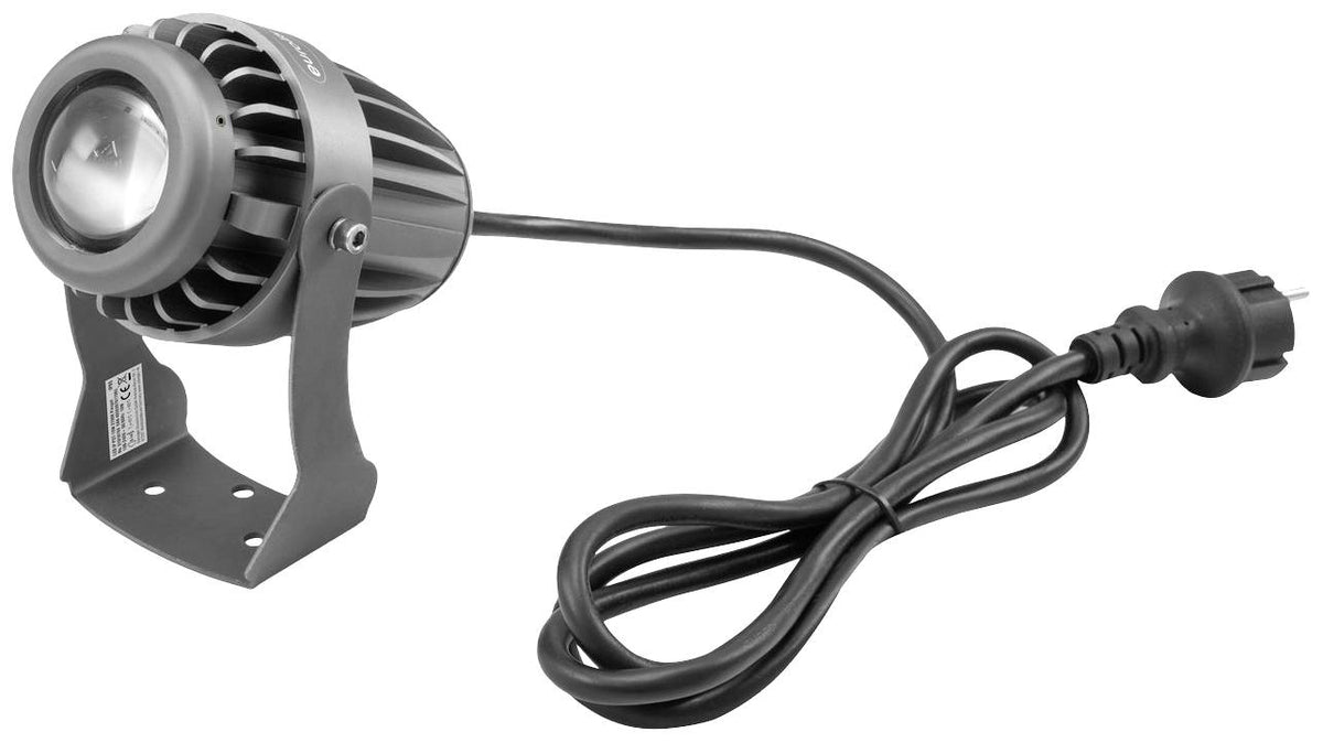 Eurolite LED IP PST-10W rot LED-Pinspot Anzahl LEDs 10 W Schwarz Scheinwerfer - 4026397707755