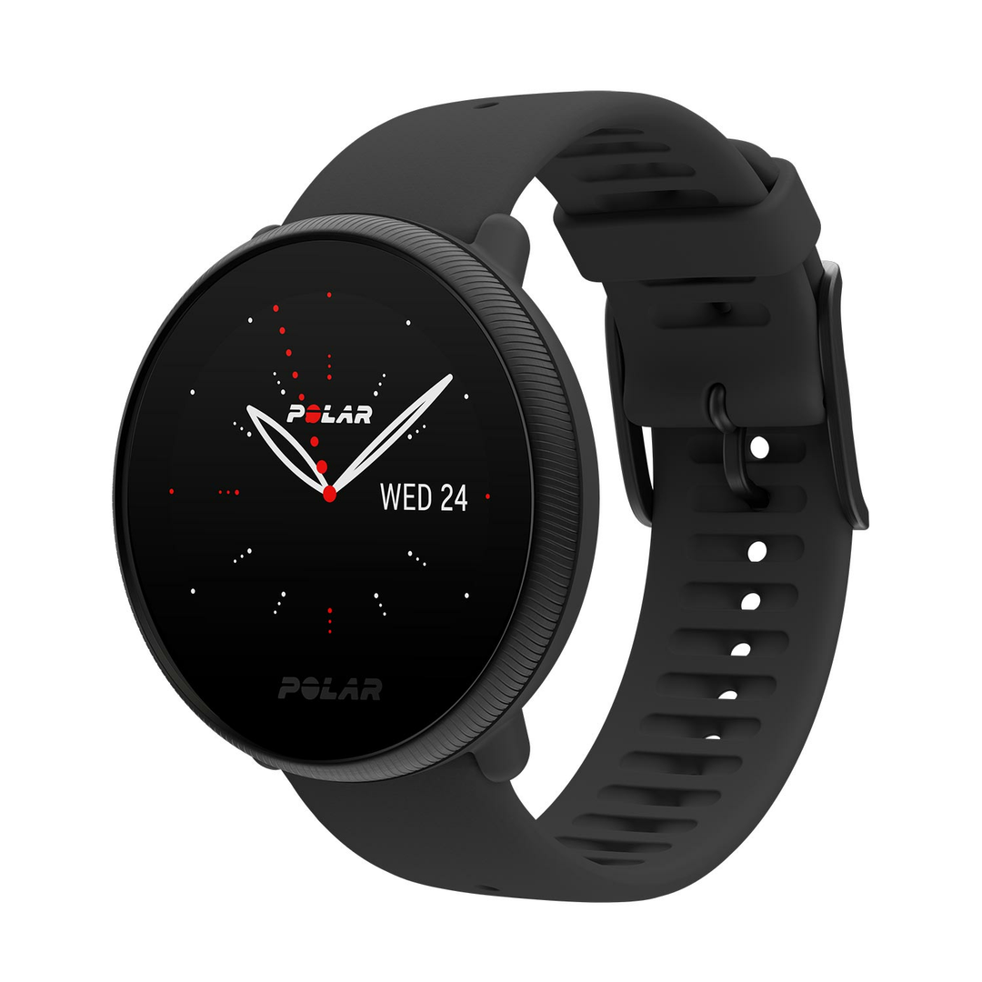 Polar Ignite 2 Sportuhr Multifunktionsuhr Fitnesstracker Pulsmesser Uhr Schwarz