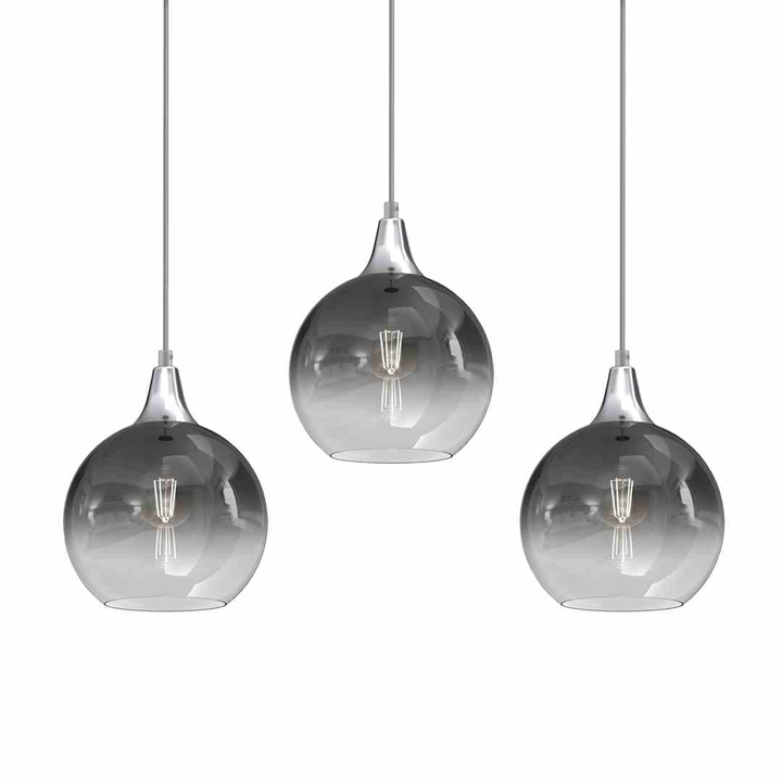 MILAGRO Pendelleuchte Monte silver Hängelampe Hängeleuchte Lampe Leuchte Licht