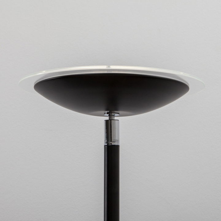 Lindby Deckenfluter Malea Mit Led + Lesearm Lampe Leuchte Ip20 5 W 230 V Schw597 B-Ware - 6291105701655