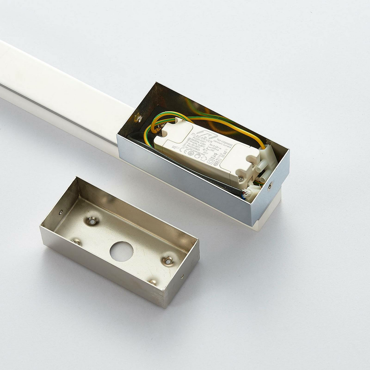 B-Ware Lucande Led Wandleuchte Julie Wandlampe Flurleuchte Wohnzimmerleuchte Weiß Satin