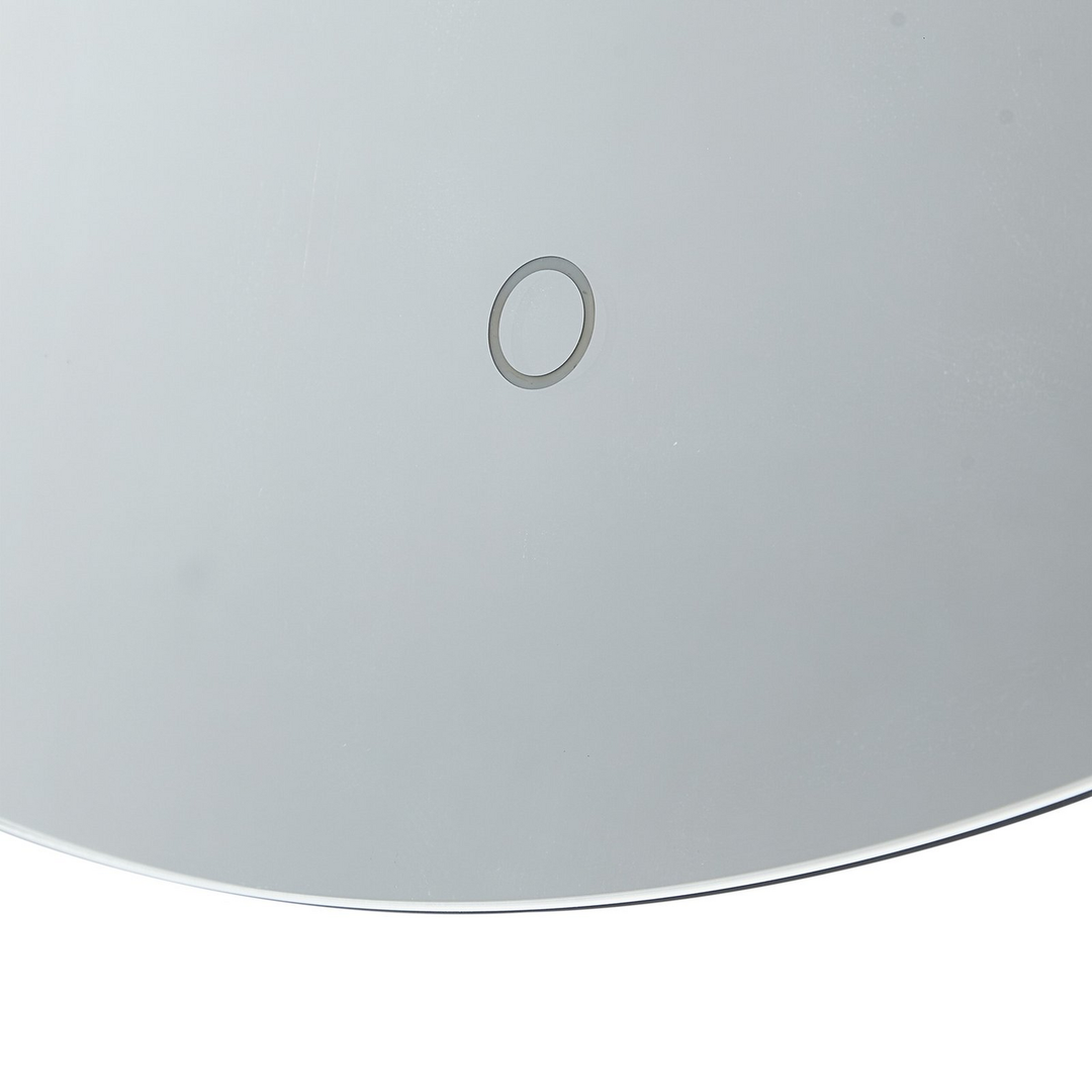Lucande LED-Spiegel Celestiel oval beheizbar CCT 80 cm Wandspiegel Lampe Leuchte