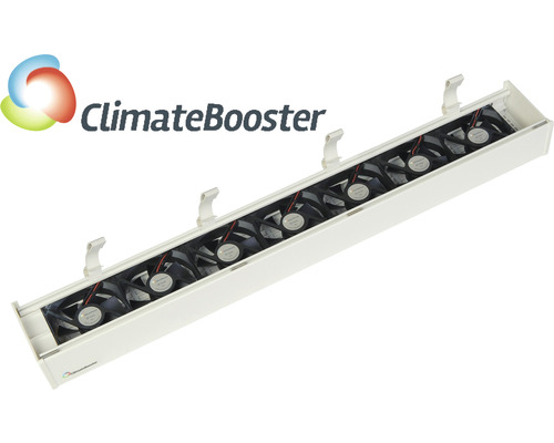 Système de ventilation Climatebooster Pro pour radiateurs.