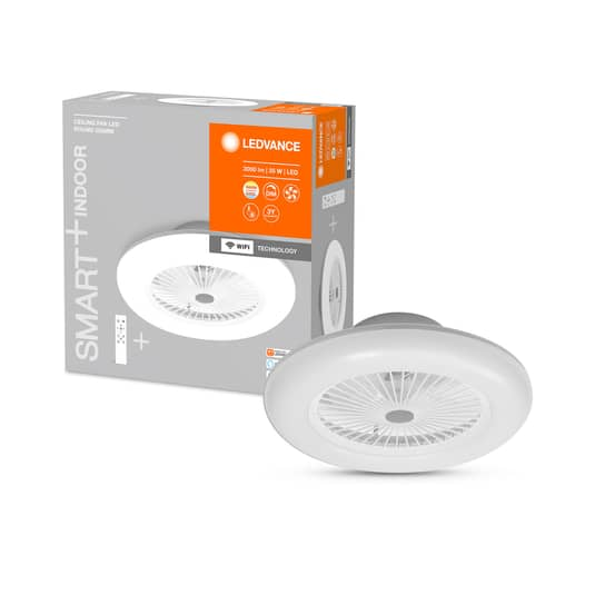 B-Ware Ledvance Smart+Wi Fi Led Deckenventilator Round Ventilator Lüfter Siehe Text/Foto - 4058075572553