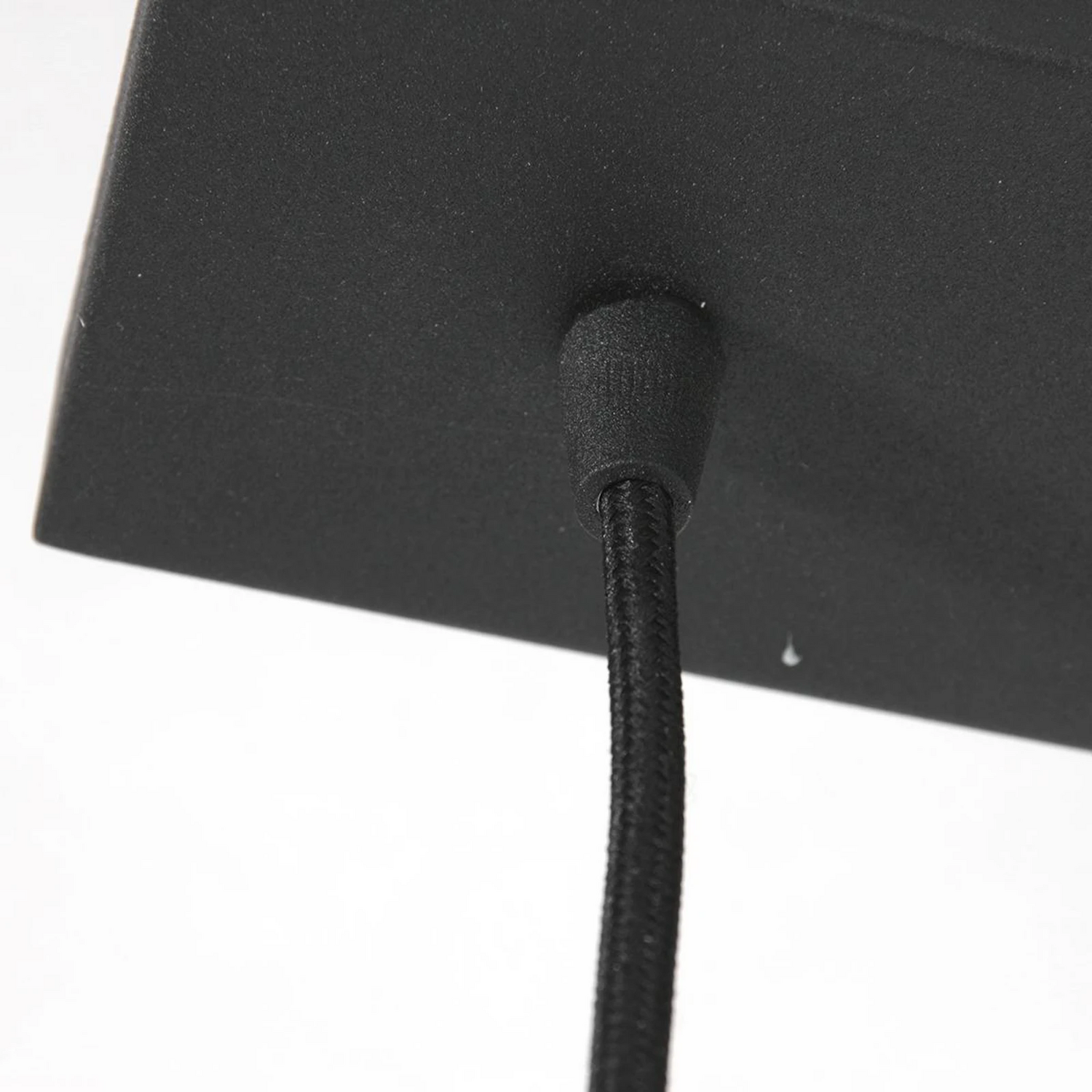 B-Ware Steinhauer Hängeleuchte Lotus Hängelampe Schwarz 3 Flammig Balken Metall Glas