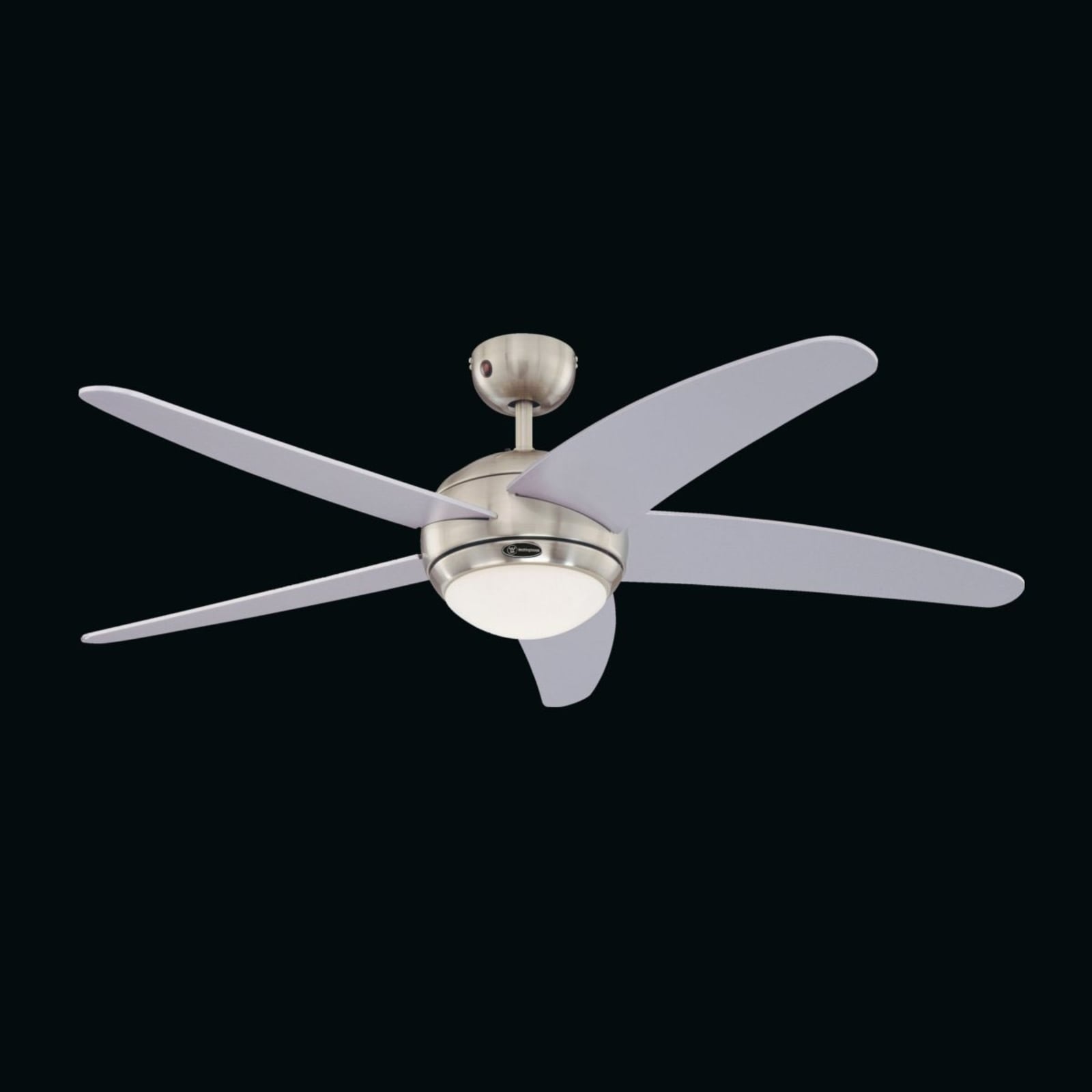 Westinghouse Deckenventilator Bendan mit Beleuchtung Fernbedienung silber 132cm - 4895105607959