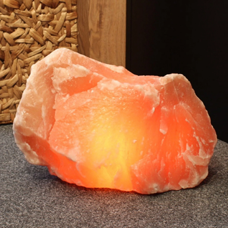 Wagner Life Rock Bodenleuchte Lampe Dekoleuchte Orange Salzkristall E14 2x25 W B-Ware - 9608041