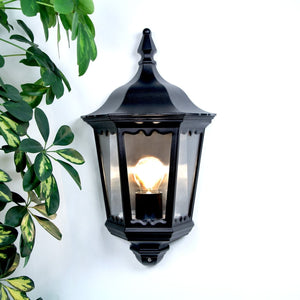 B-Ware Lindby Außenwandleuchte Lieva LED Gartenleuchte Wandleuchte schwarz 44cm IP44