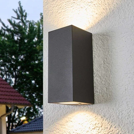 Lucande Leuchten Xava Up/Down Außen Wandleuchte Ip65 Siehe Text/Foto B-Ware - 9616130