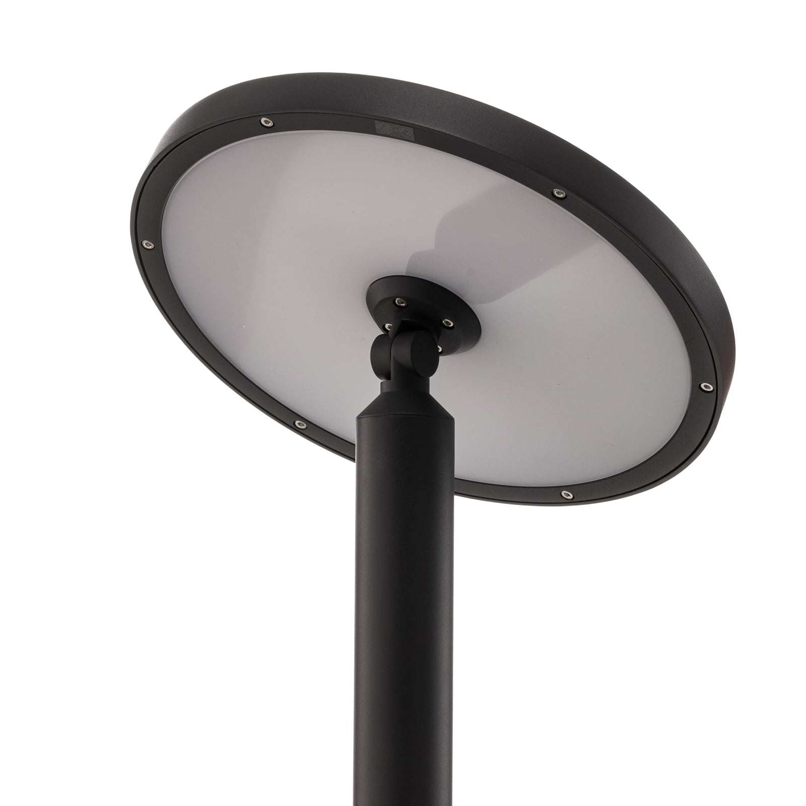 Lucande Außenleuchte Gartenleuchte Akito LED Lampe anthrazit 220cm IP54 4070lm - 4251096538885