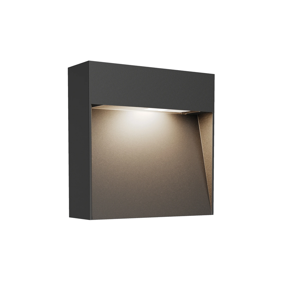 Lucande Außenwandlampe Noreia 13 Cm Anthrazit Ip65 G9 Wandlampe Outdoor Lampe B-Ware - 9616143