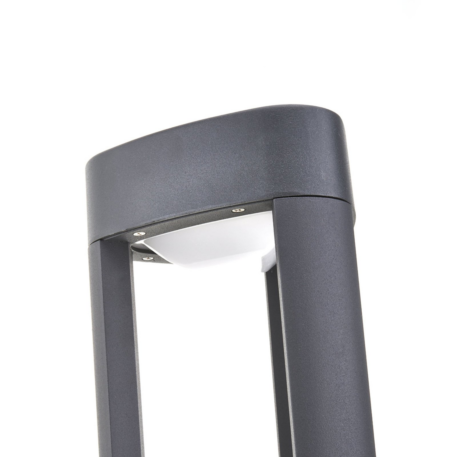 B-Ware Lucande Dreieckige Led Sockelleuchte Nanna Aus Aluminium Gartenleuchte Wegelicht