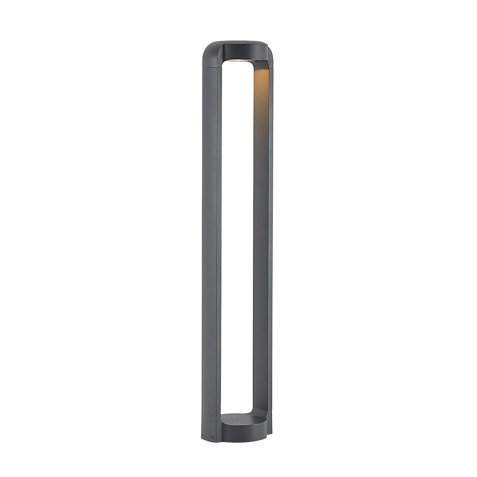 Lucande Wegeleuchte Gartenleuchte Habsa LED anthrazit 80cm Aluminium 1200Lumen - 4251096583052