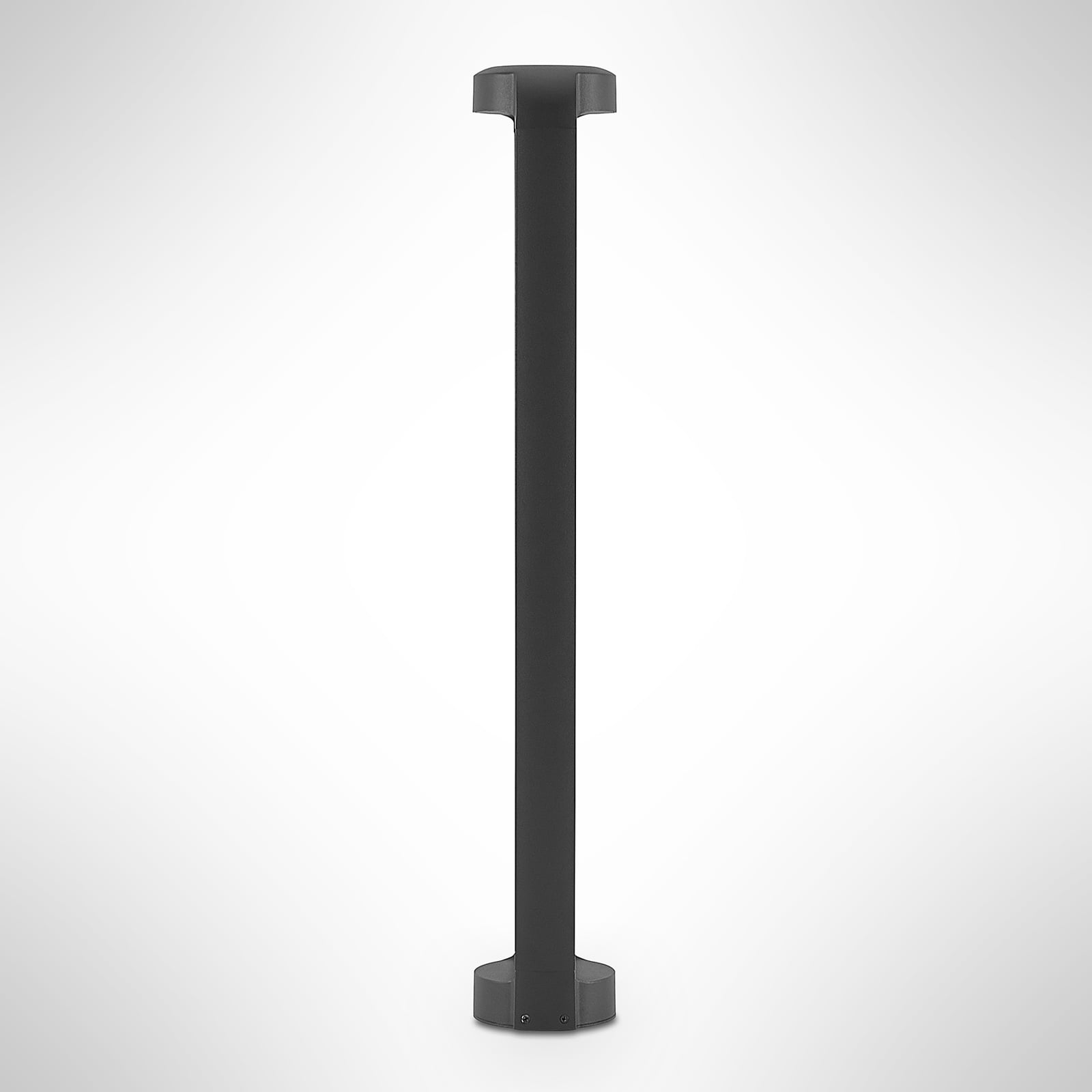 Lucande Wegeleuchte Gartenleuchte Habsa LED anthrazit 80cm Aluminium 1200Lumen - 4251096583052