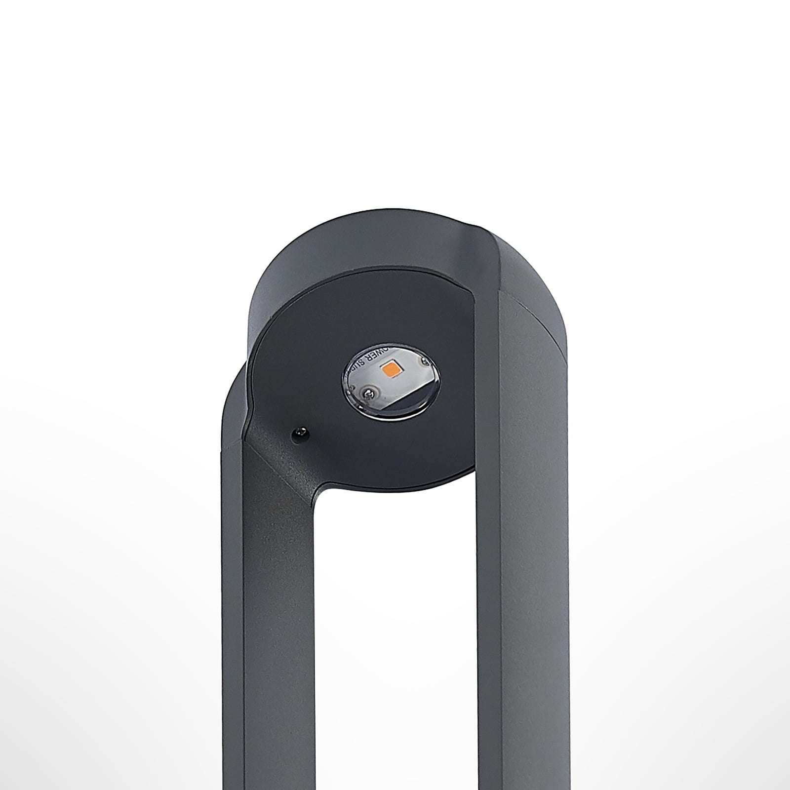 Lucande Wegeleuchte Gartenleuchte Habsa LED anthrazit 80cm Aluminium 1200Lumen - 4251096583052