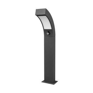 B-Ware Lucande LED Sockelleuchte Lennik Außenleuchte mit Bewegungsmelder anthrazit 60cm