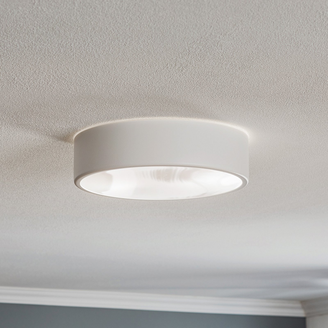 Deckenleuchte Cleo 300 Ip54 ø 30 Cm Weiß E27 Deckenlampe Lampe Leuchte Spot E27 B-Ware