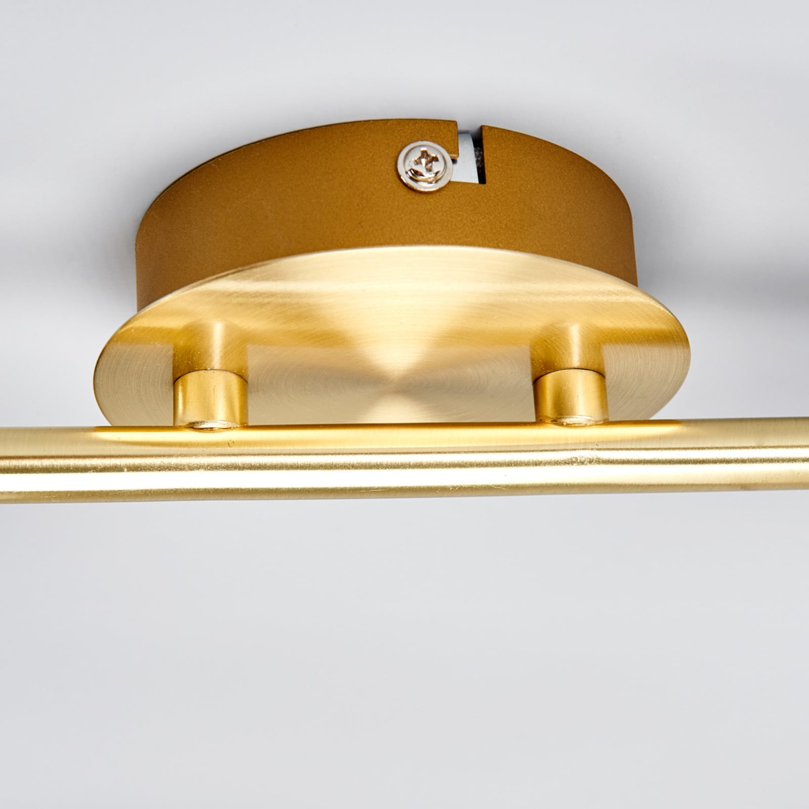 Lindby Deckenlampe Hängeleuchte Elaina LED 6-flammig dimmbar messing Ø10cm 180cm - 6291106553338