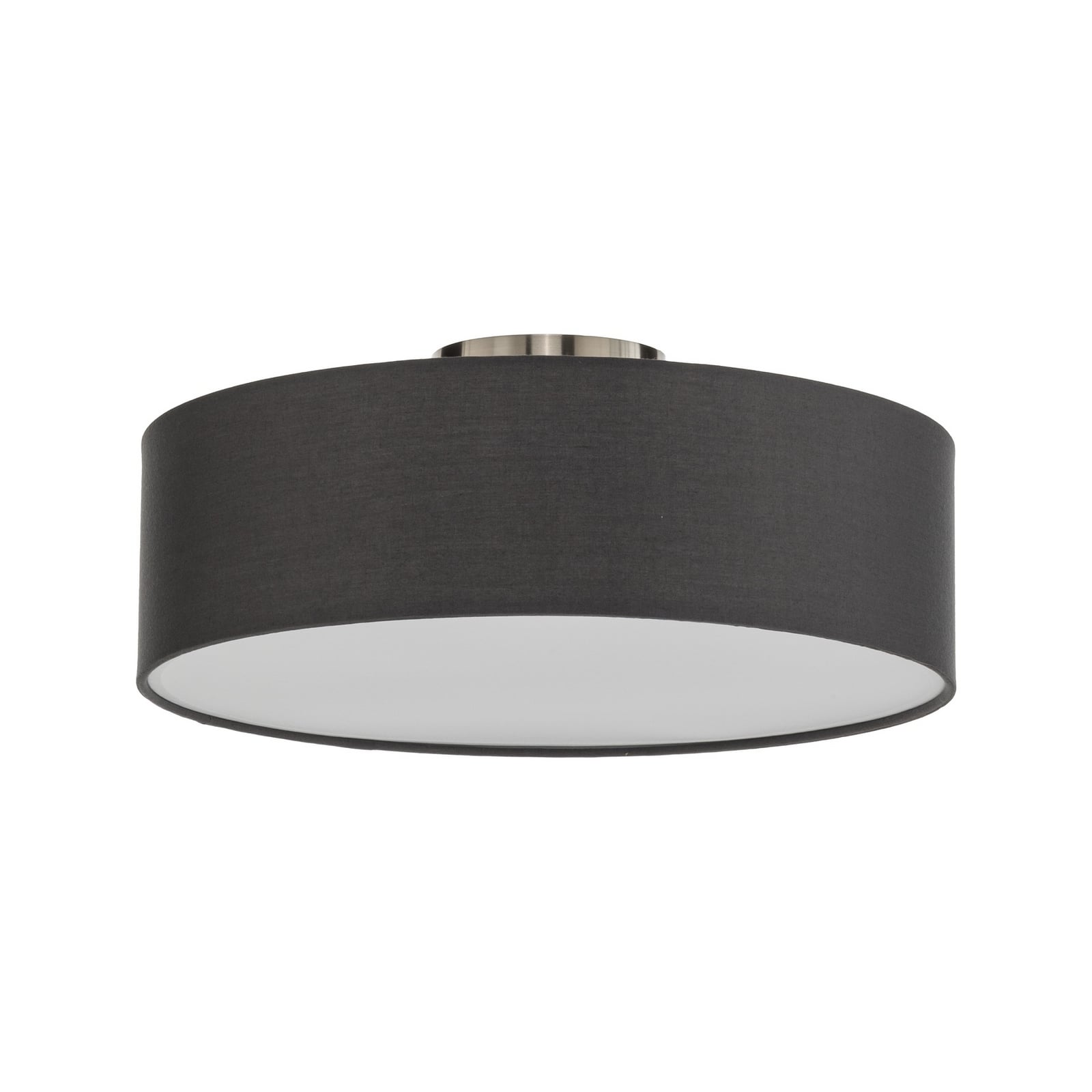 Lindby Deckenleuchte Sebatin LED Lampe Leuchte dimmbar grau Ø40cm 3-flammig - 4251096503128
