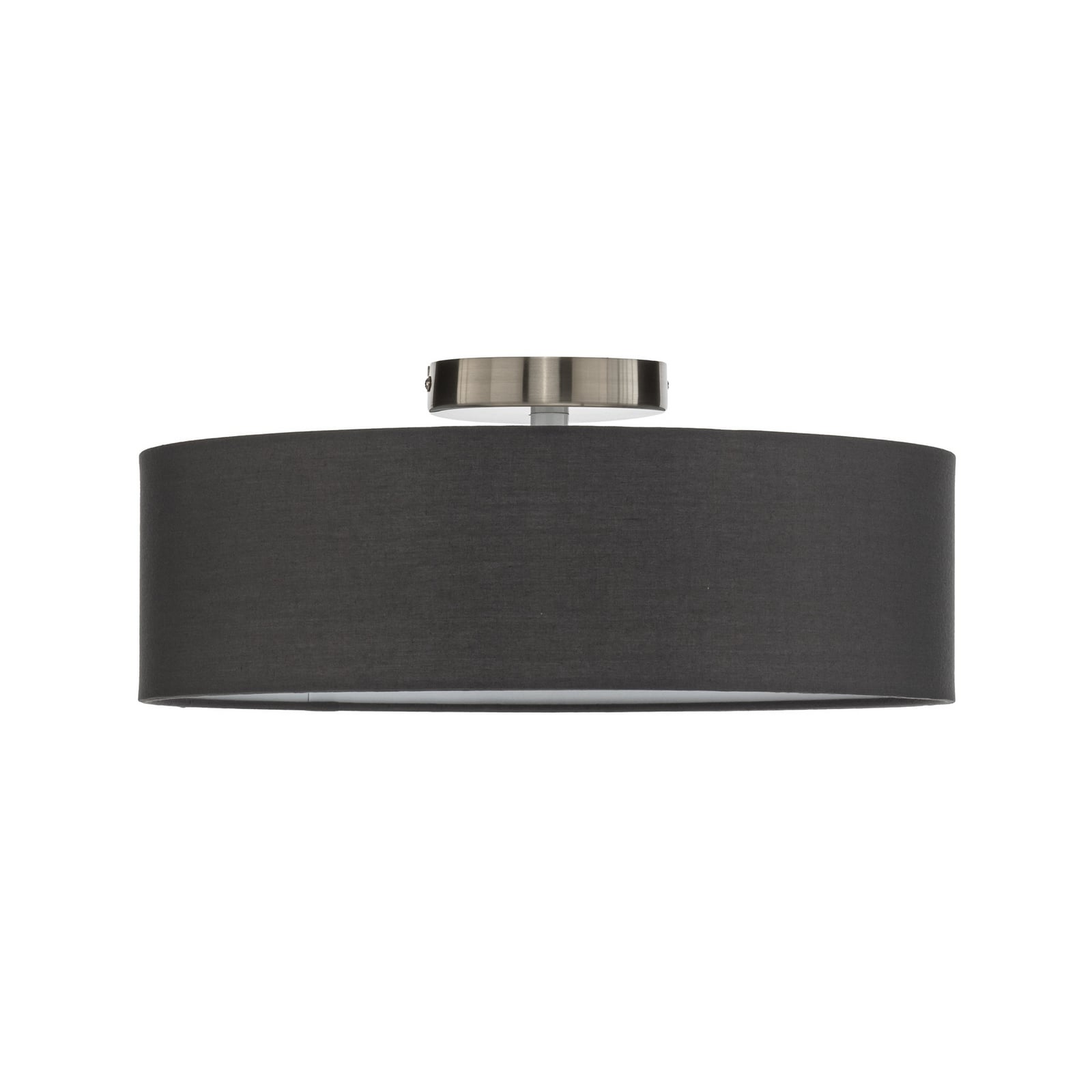 Lindby Deckenleuchte Sebatin LED Lampe Leuchte dimmbar grau Ø40cm 3-flammig - 4251096503128