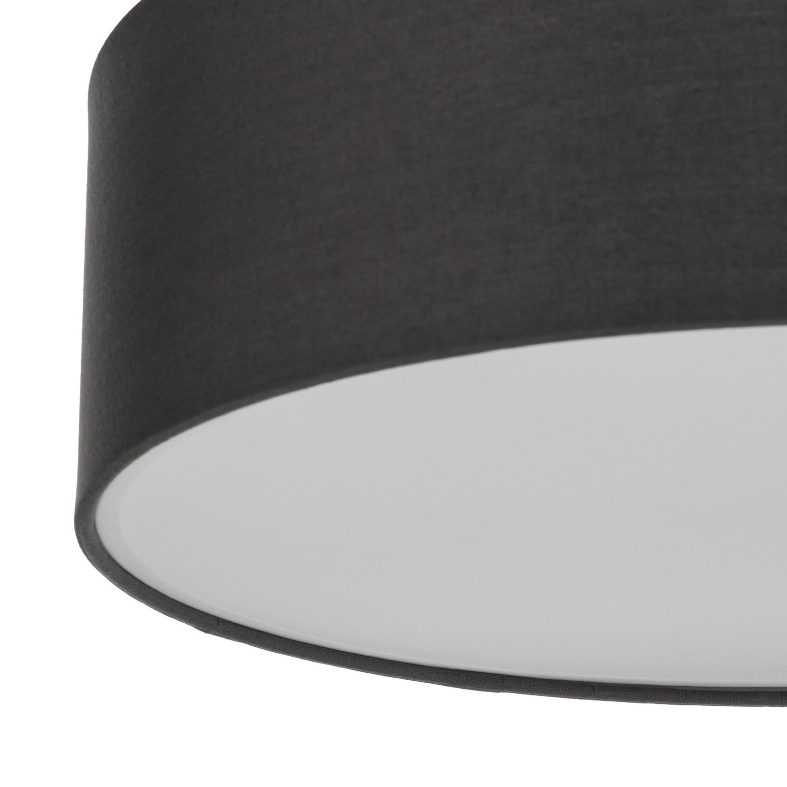 Lindby Deckenleuchte Sebatin LED Lampe Leuchte dimmbar grau Ø40cm 3-flammig - 4251096503128