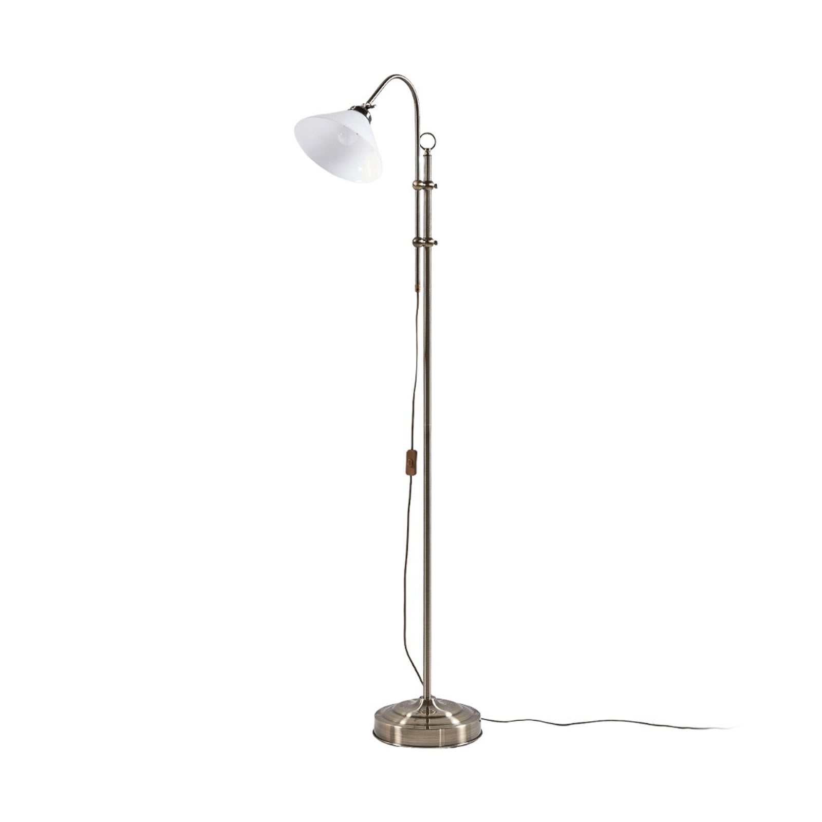 Lindby Stehlampe Otis LED Stehleuchte altmessing 170cm E27 Lampe Leuchte - 4251096525106