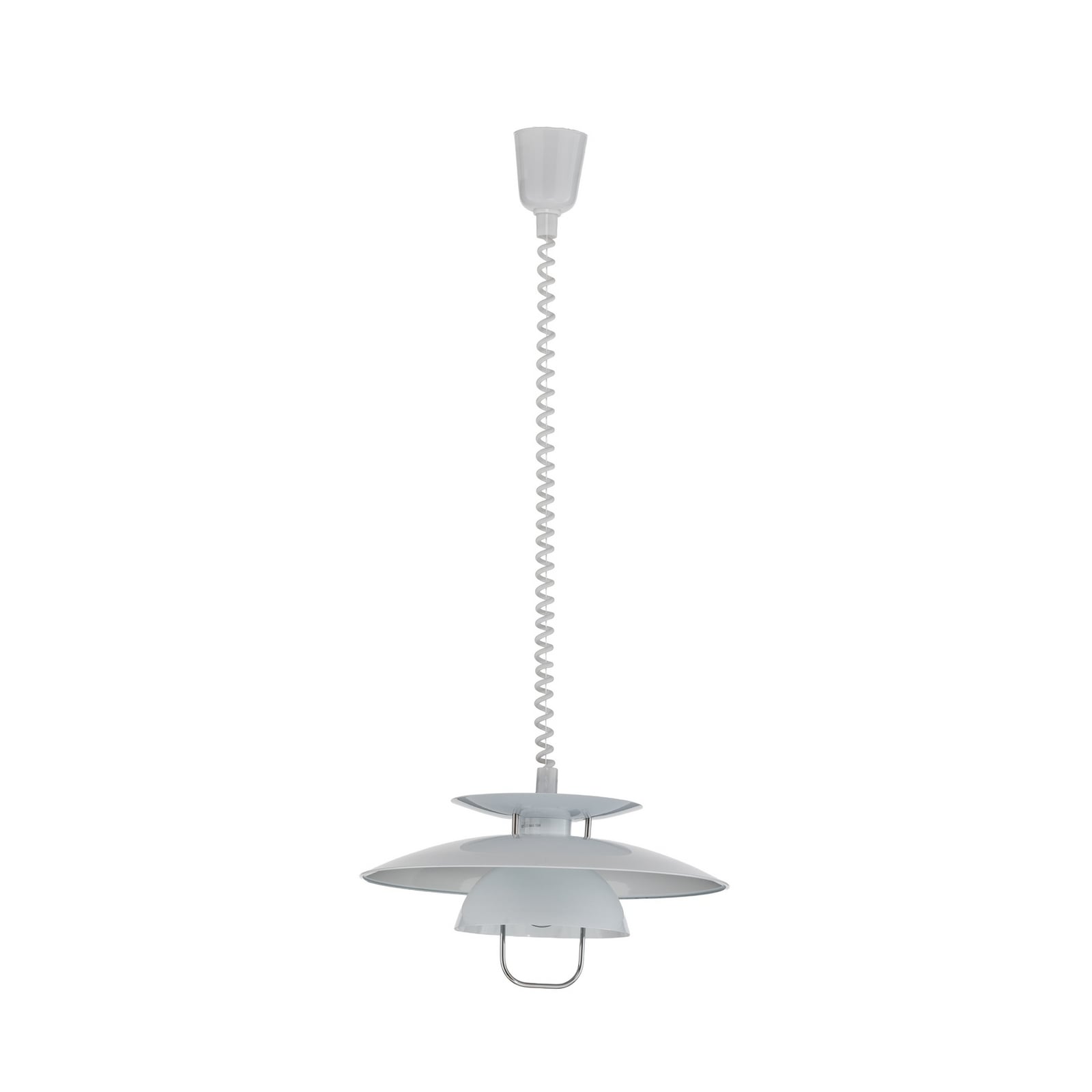Lindby Hängelampe Hängeleuchte Nadija LED Pendelleuchte dimmbar weiß 43cm Höhe - 4251096525458