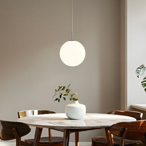 B-Ware Lindby Hängeleuchte Pendelleuchte Marike LED Lampe Leuchte dimmbar weiß Ø30cm