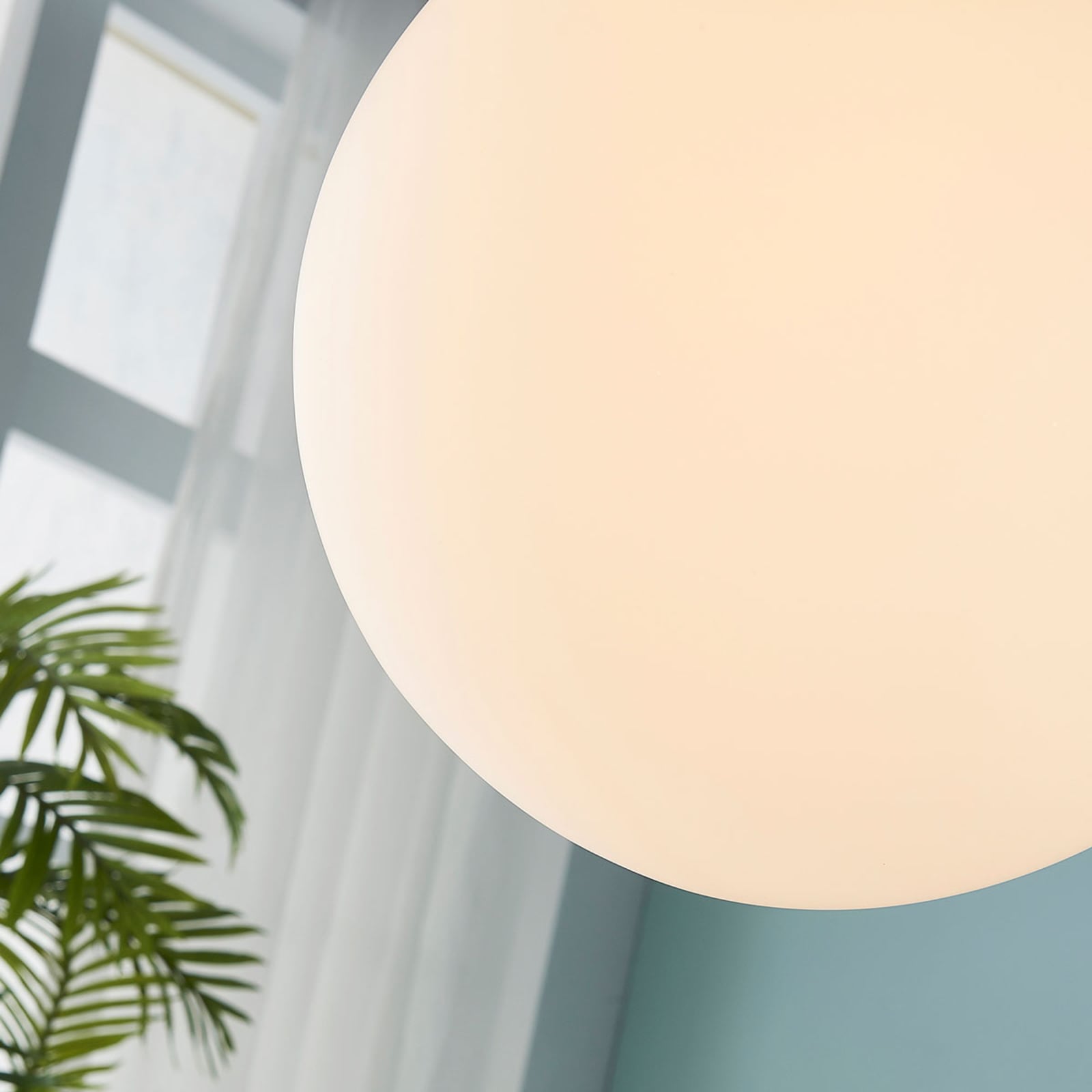 Lindby Hängeleuchte Pendelleuchte Marike LED Lampe Leuchte dimmbar weiß Ø30cm - 4251096539646