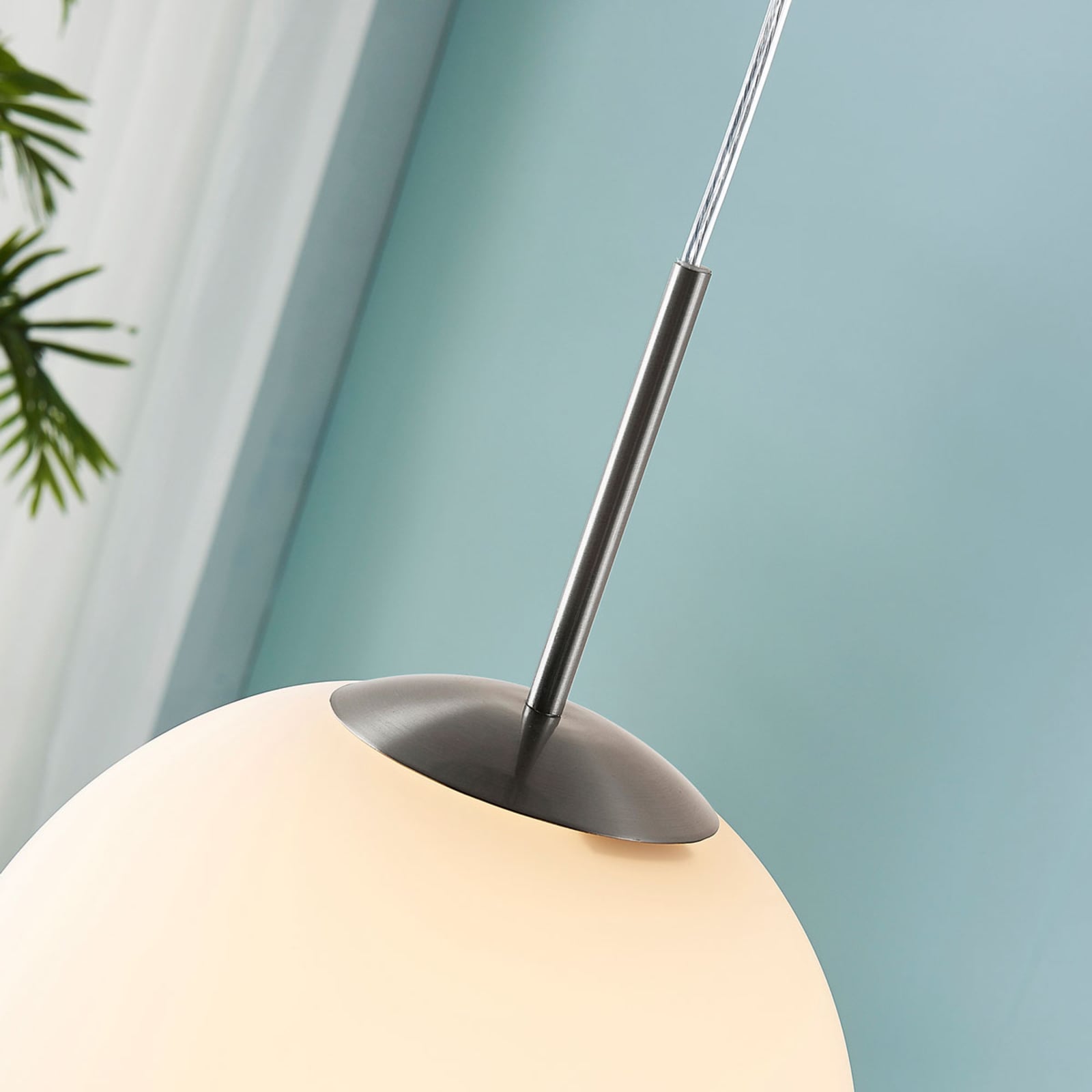 Lindby Hängeleuchte Pendelleuchte Marike LED Lampe Leuchte dimmbar weiß Ø30cm - 4251096539646
