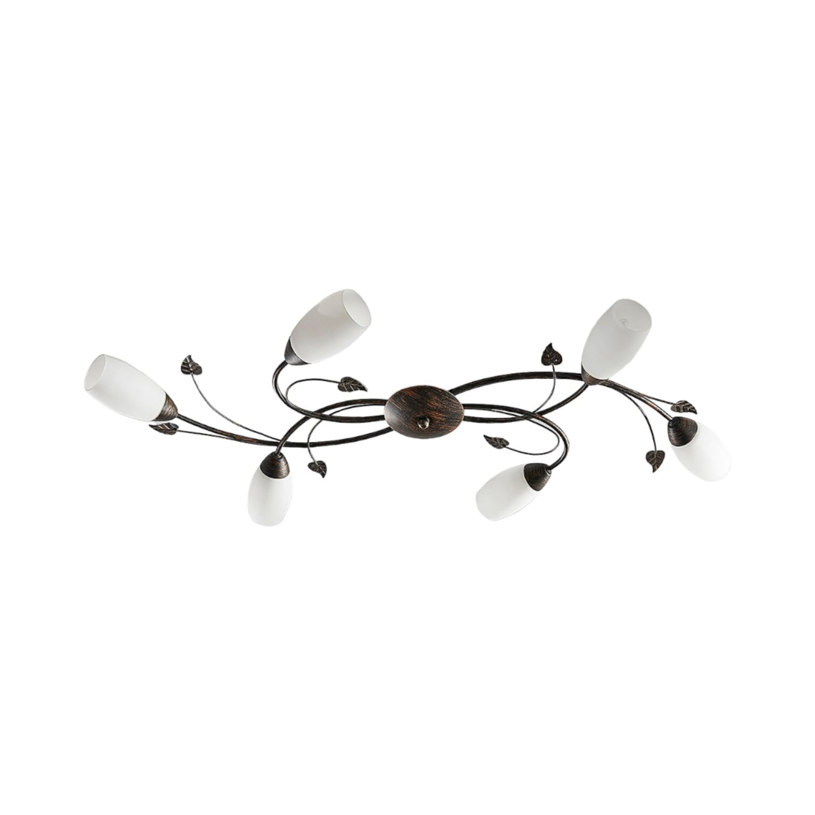 Lindby Deckenleuchte Stefania 6-flg LED Lampe Leuchte Deckenlampe 68cm - 4251096534917
