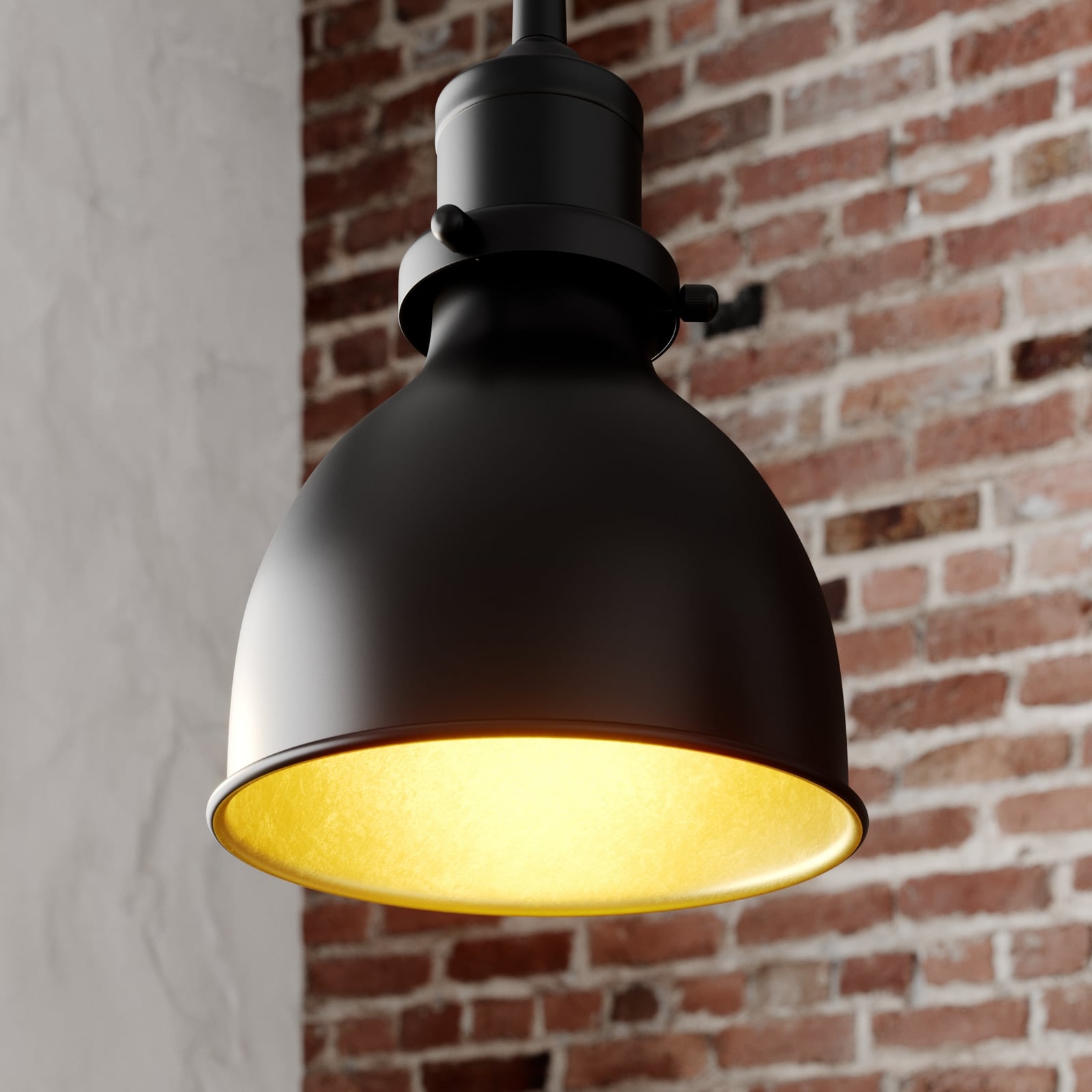 Lindby Pendelleuchte Hängeleuchte Jasminka LED Lampe dimmbar schwarz-gold 4-flg - 4251096548983