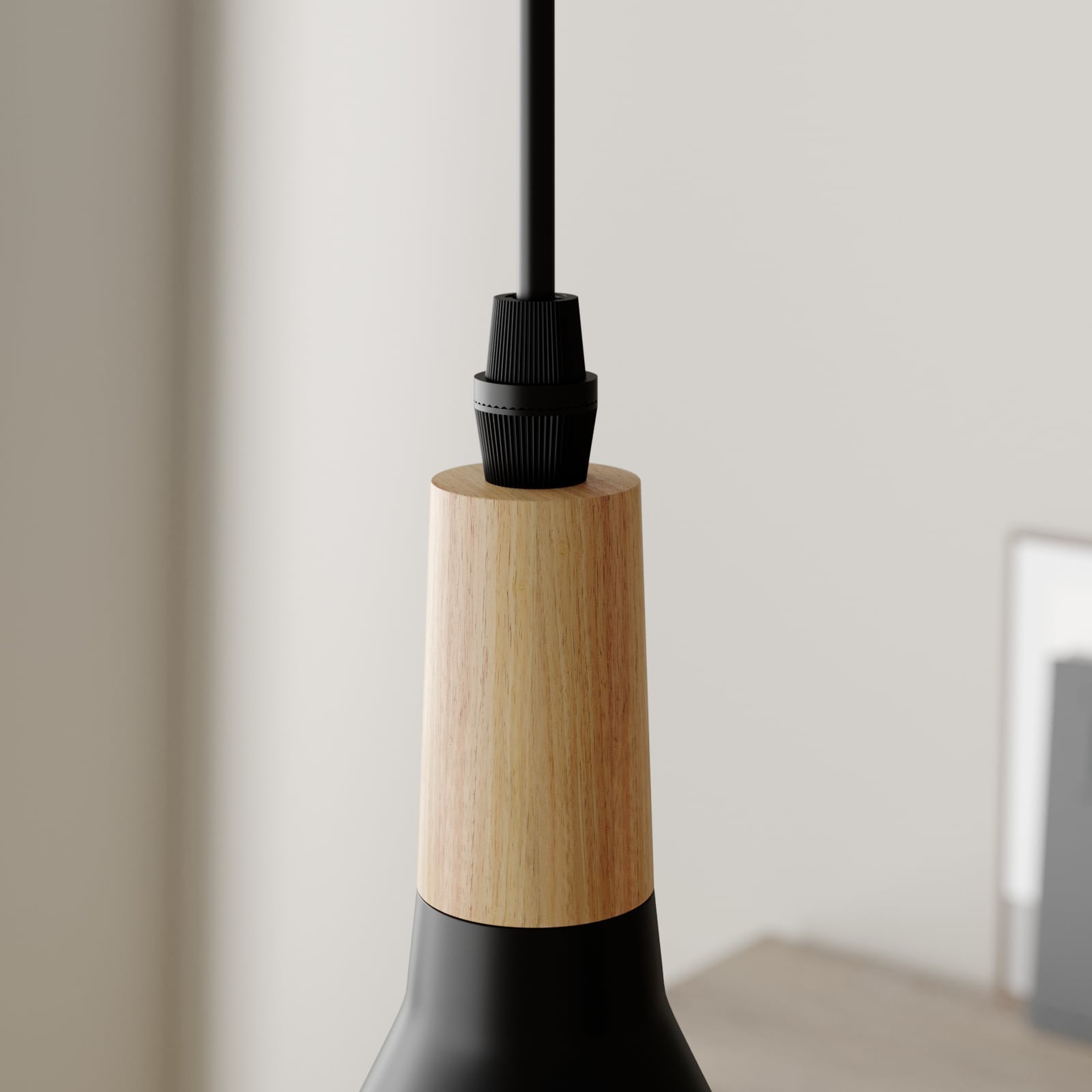 Lindby Pendelleuchte Hängeleuchte Arina LED 5-flammig dimmbar schwarz 100cm - 4251096547030