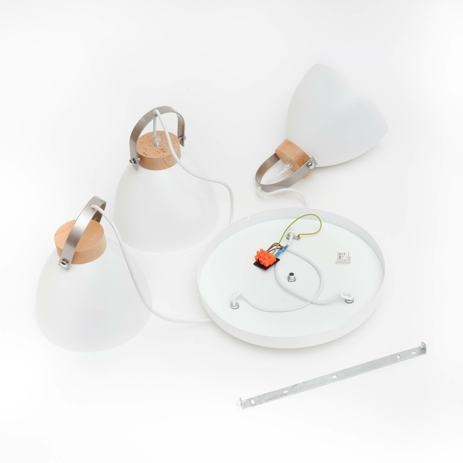 Euluna Pendelleuchte Bergen Pendelleuchte Lampen Leuchten Dreiflammig E27 Rund B-Ware - 5907687431811
