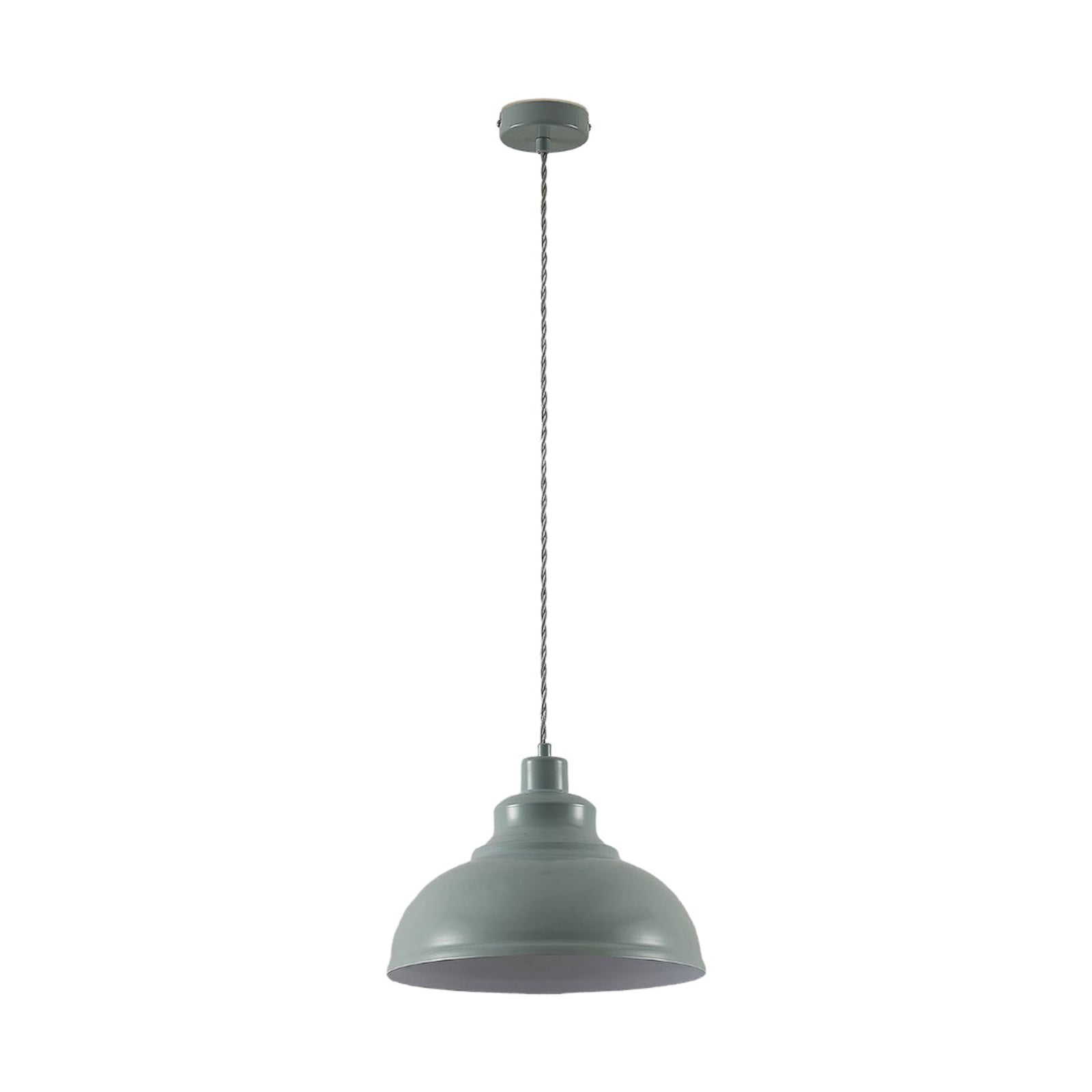Lindby Pendelleuchte Hängeleuchte Albertine LED Lampe dimmbar hellblau Ø29cm - 4251096557442