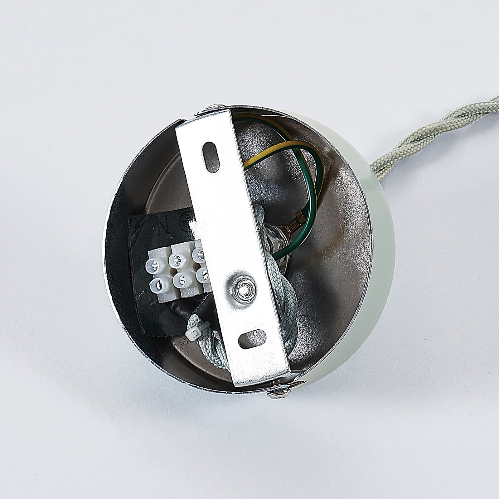 Lindby Pendelleuchte Hängeleuchte Albertine LED Lampe dimmbar hellblau Ø29cm - 4251096557442