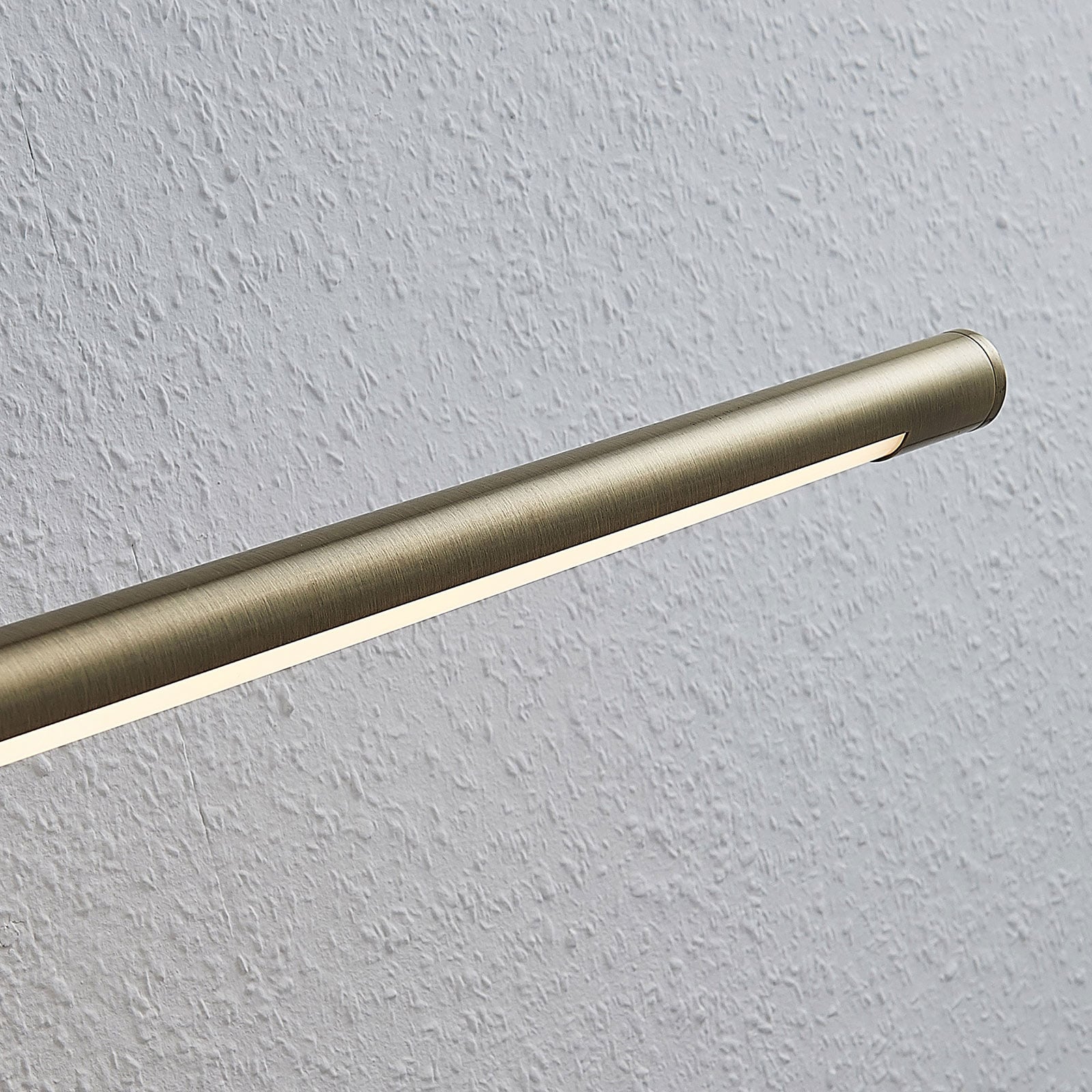 Lindby LED-Bilderleuchte Mailine Wandleuchte altmessing 69cm mit Schalter IP20 - 4251096559811