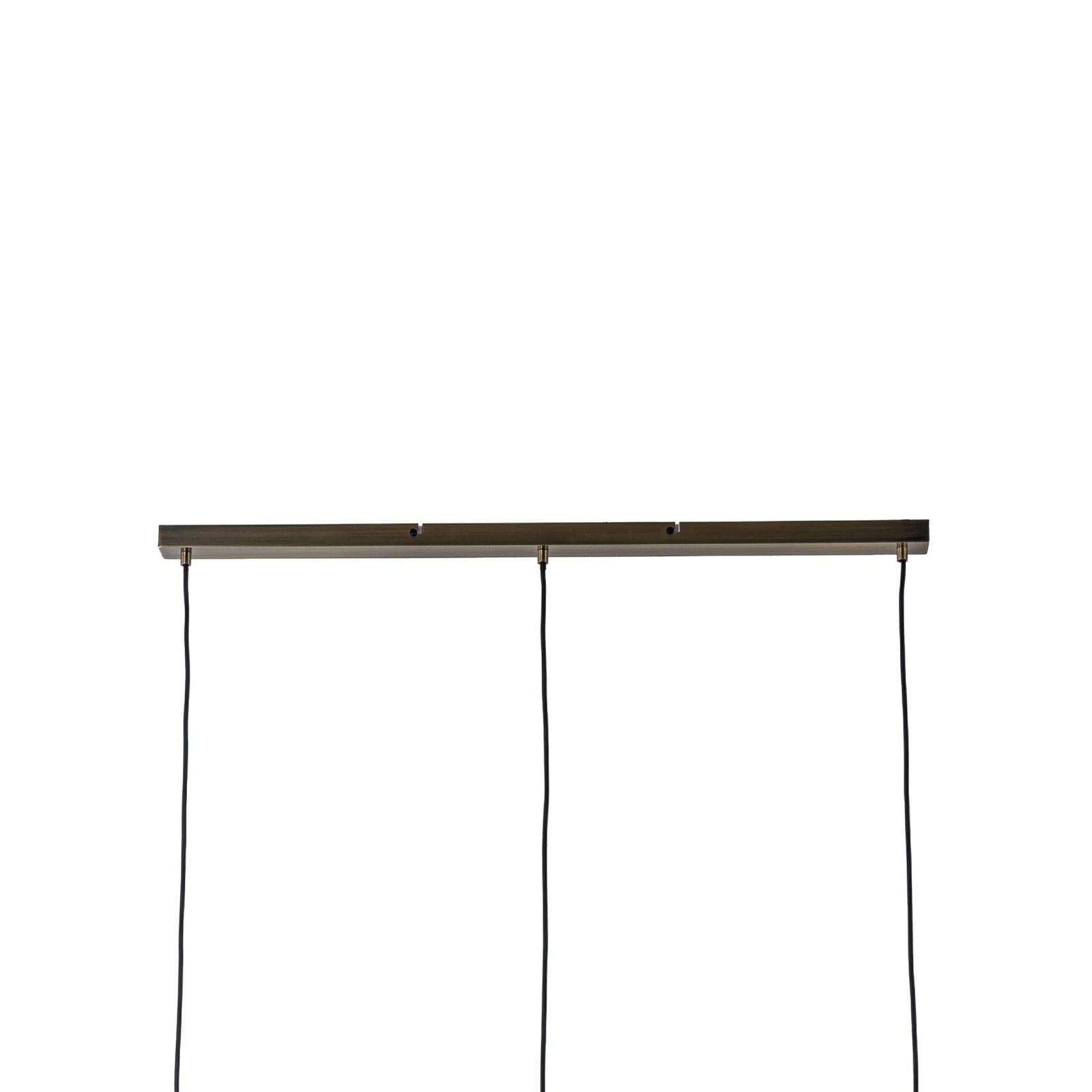 Lindby Pendelleuchte Hängeleuchte Sofian LED Lampe 3-flammig amber 100cm Glas - 4251096565447
