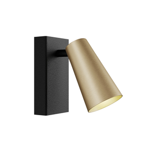 B-Ware Lucande Strahler Wandleuchte Angelina Wandlampe Messing Gold Metall Gu10