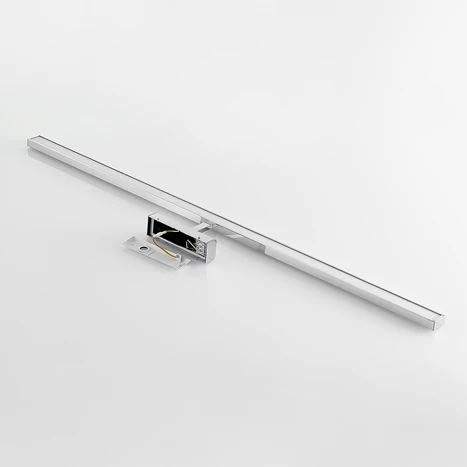 B-Ware Lindby Led Spiegelleuchte Jukka, 120 Cm, Chrom, Metall, Ip44 Lampe Licht Led